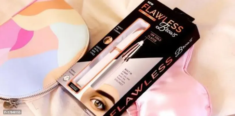 ✨ Electric Eyebrow Trimmer Makeup Eye Brow Epilator Mini Shaver Razors Women Portable Facial Body Hair Remover Strips
