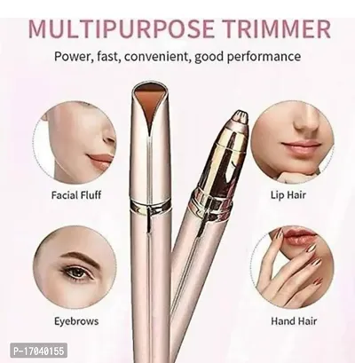 ✨ Electric Eyebrow Trimmer Makeup Eye Brow Epilator Mini Shaver Razors Women Portable Facial Body Hair Remover Strips