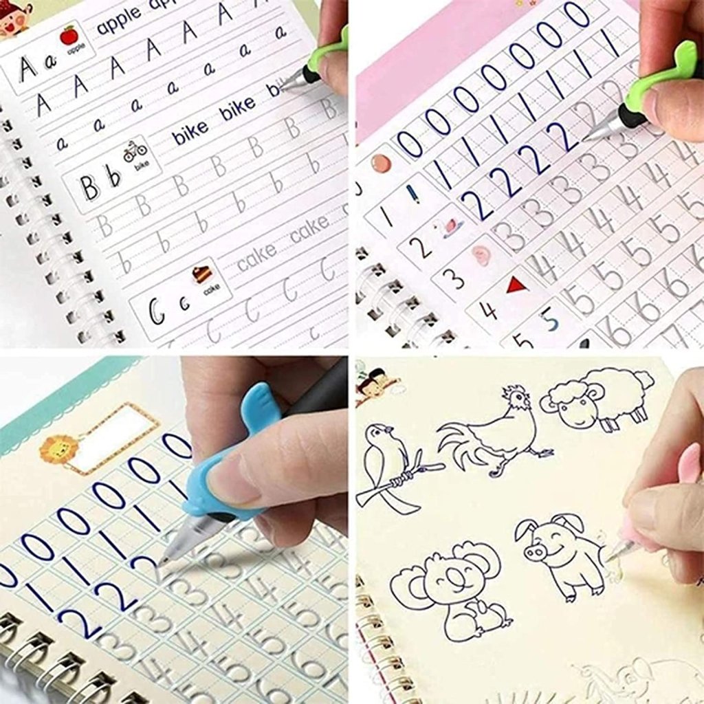 Magic Practice Copybook📚 +Get Free🤩 Bubble Making Glue🫧