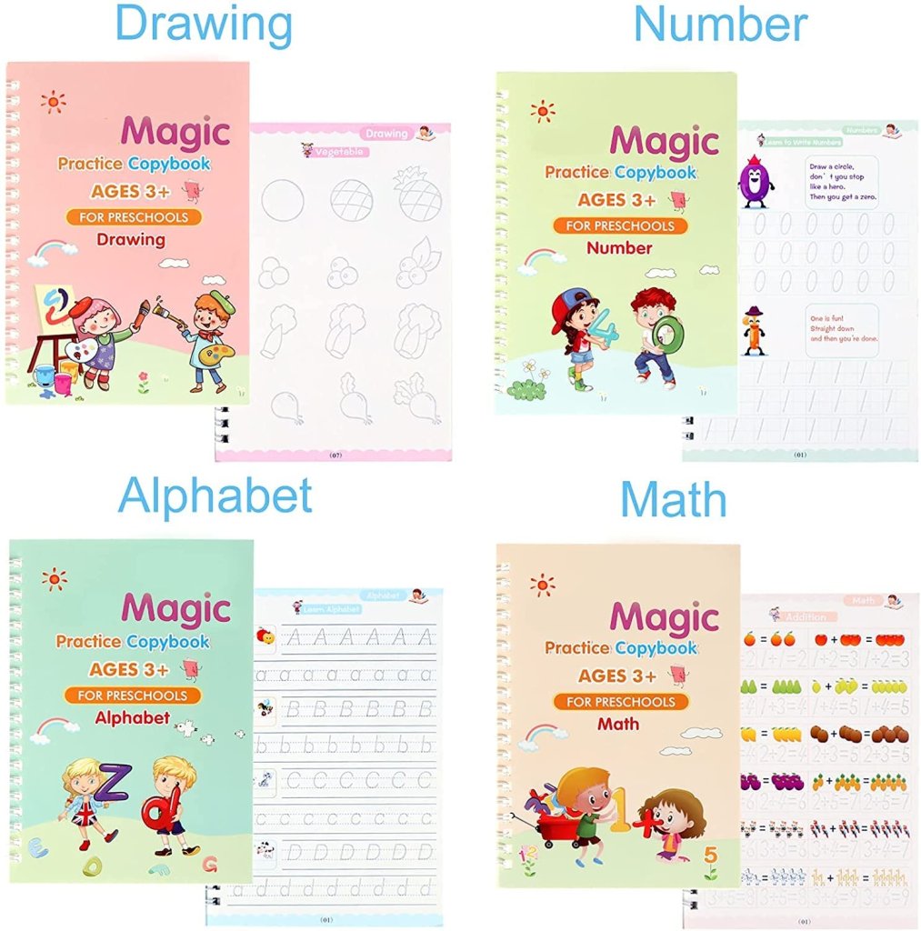 Magic Practice Copybook📚