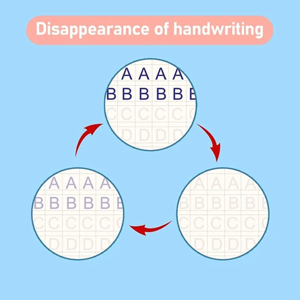 Magic Practice Copybook📚 +Get Free🤩 Bubble Making Glue🫧