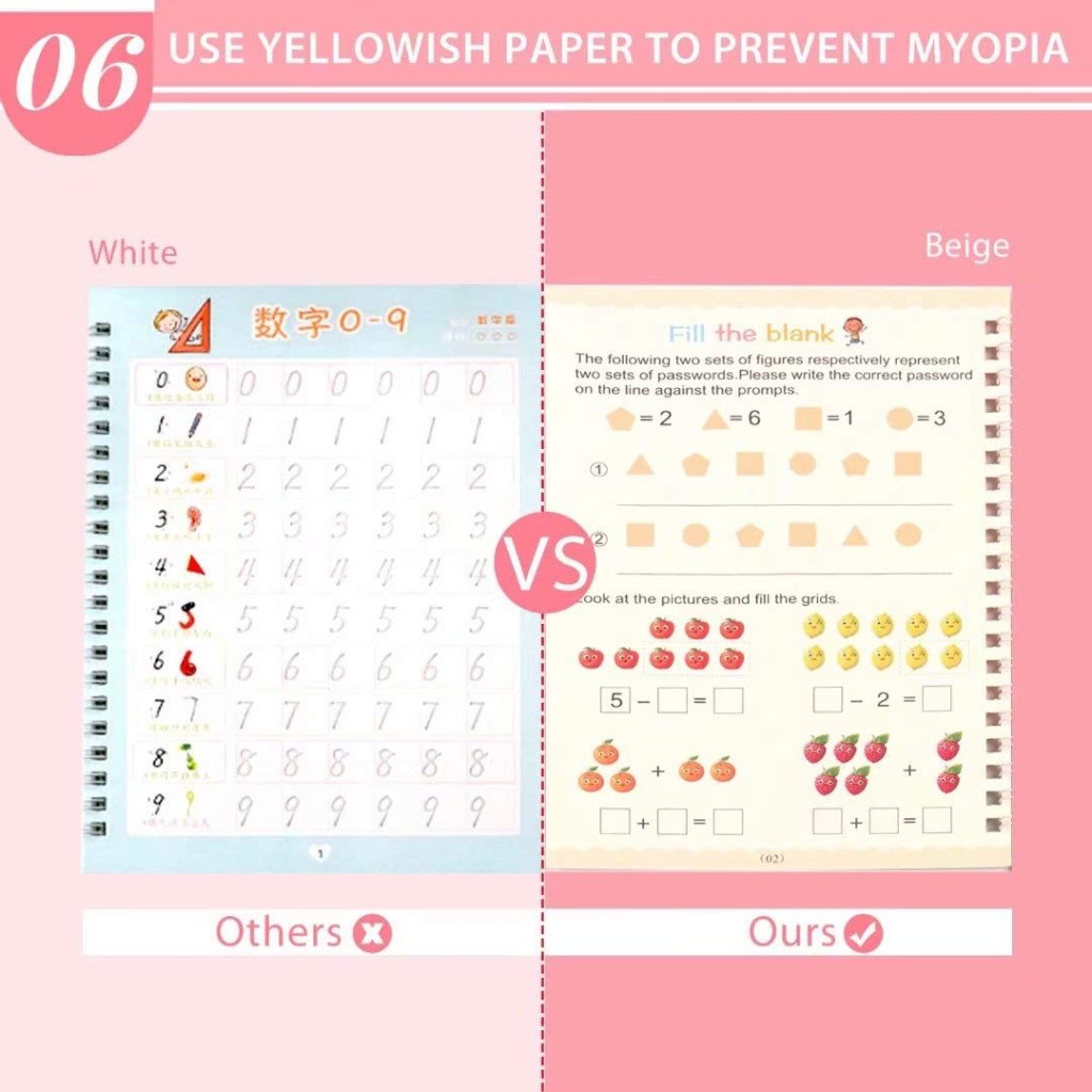 Magic Practice Copybook📚 +Get Free🤩 Bubble Making Glue🫧