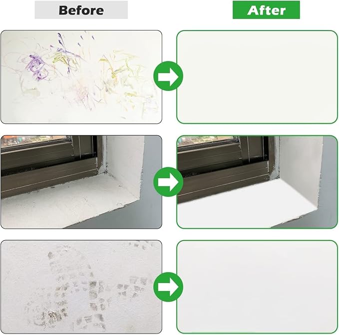 Wall Paint Stain Remover Small Rolling 100 gm with Brush Roller
