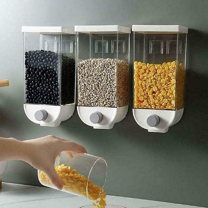 Wall Mount Push Button Container 1100ML