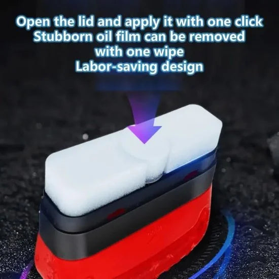 Car Glass Oil Film Cleaner Brush