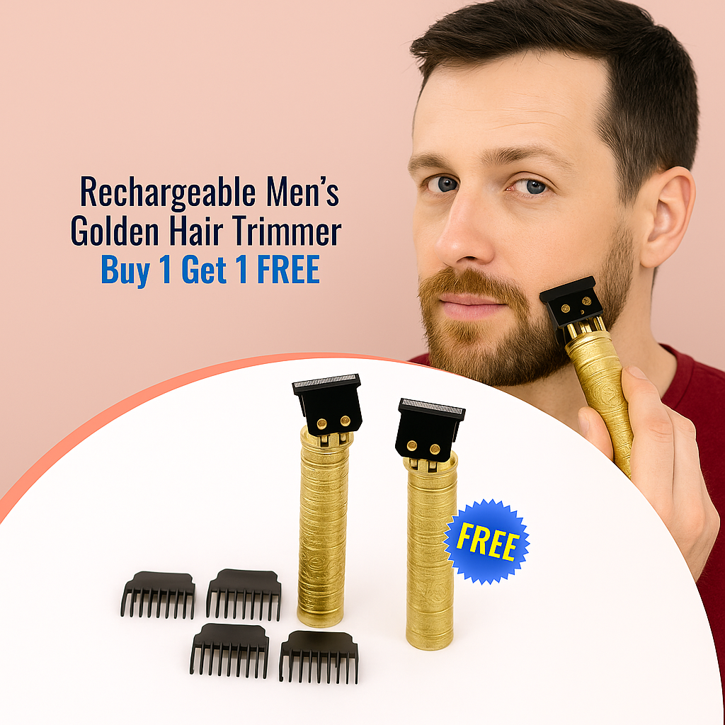Men's Hair Golden Trimmer (Buy 1 Get 1 Free)