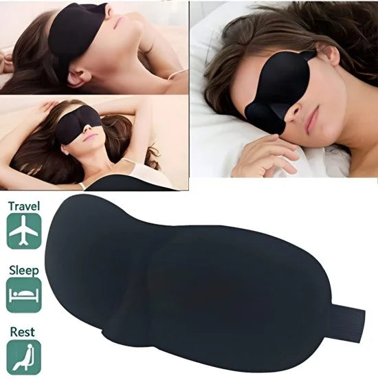 Cooling Gel Eye Mask & Free Snore Clip