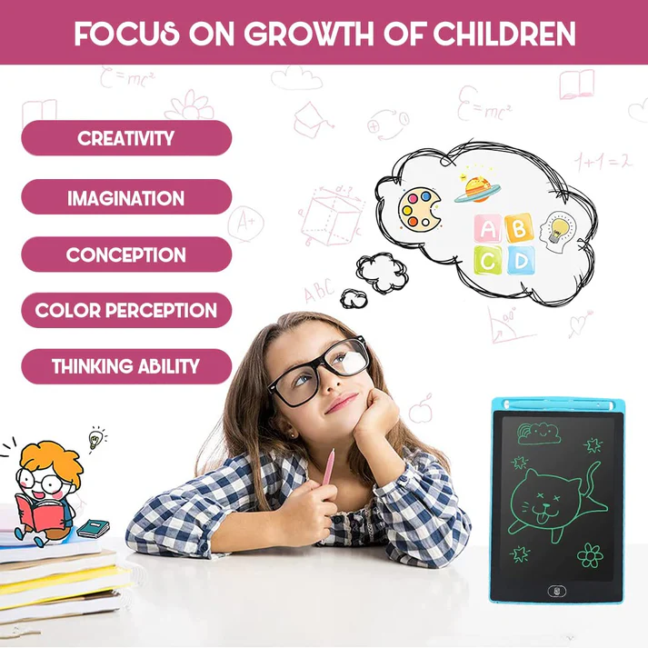 ✨ LCD Writing Pad Tablet 8.5 Inch Digital Slate for Kids Learning Educational Toys Painting Smart Drawing Board Portable