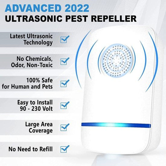 Pest Repeller- Ultrasonic Pest Repeller for Mosquito