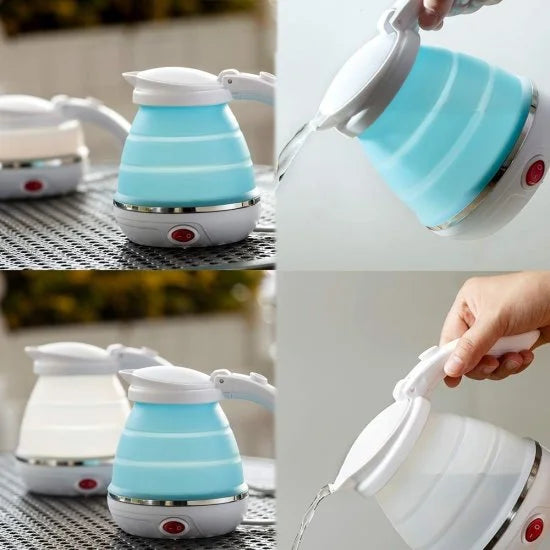 Silicone foldable kettle