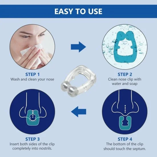 Cooling Gel Eye Mask & Free Snore Clip