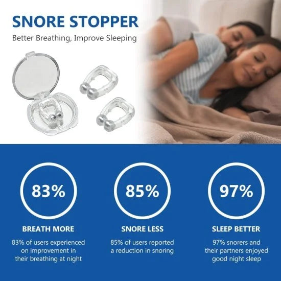 Cooling Gel Eye Mask & Free Snore Clip