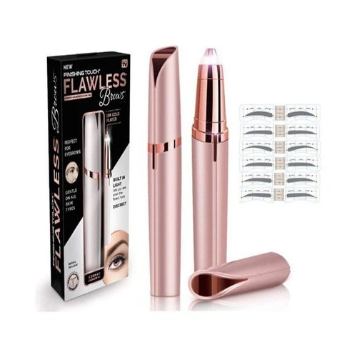 ✨ Electric Eyebrow Trimmer Makeup Eye Brow Epilator Mini Shaver Razors Women Portable Facial Body Hair Remover Strips