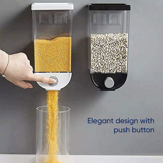 Wall Mount Push Button Container 1100ML