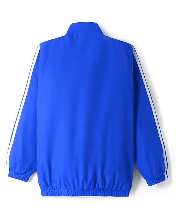 Pine Active Woven Full Sleeve Tracksuit with Tape Detailing - Blue