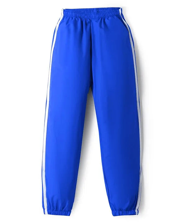 Pine Active Woven Full Sleeve Tracksuit with Tape Detailing - Blue