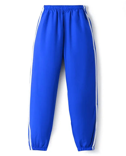 Pine Active Woven Full Sleeve Tracksuit with Tape Detailing - Blue
