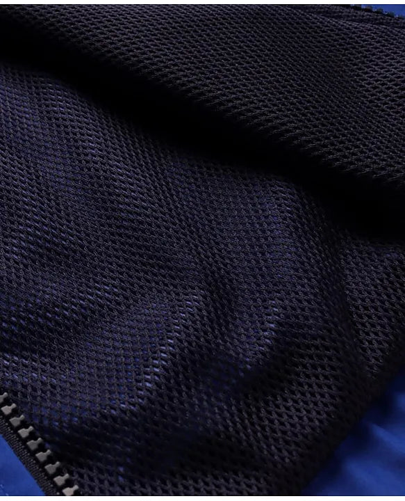 Pine Active Woven Full Sleeve Tracksuit with Tape Detailing - Blue