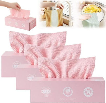 20 Pcs Microfiber Cleaning Wipes