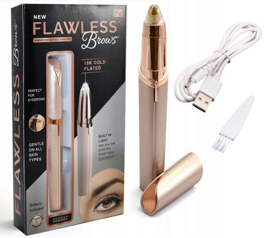 ✨ Electric Eyebrow Trimmer Makeup Eye Brow Epilator Mini Shaver Razors Women Portable Facial Body Hair Remover Strips