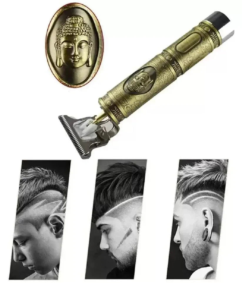 Men's Hair Trimmer Adjustable Blade, Close Cut Trimming, 1200 Mah Battery, Gold @ Just Rs.599/-