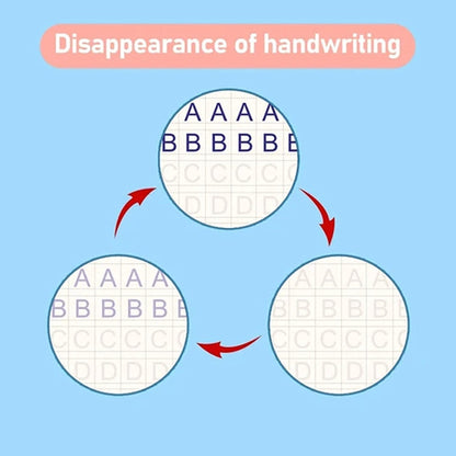 Magic Practice Copybook📚 +Get Free🤩 Bubble Making Glue🫧