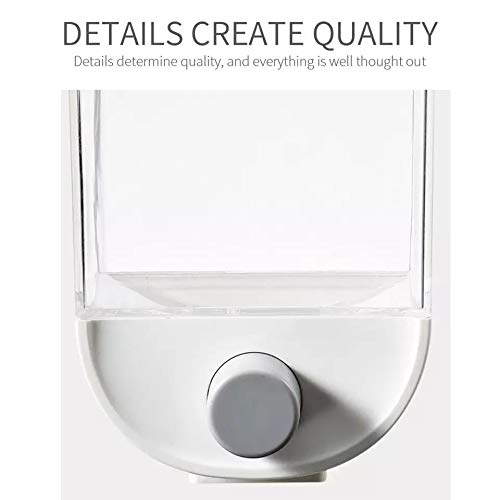 Wall Mount Push Button Container 1100ML