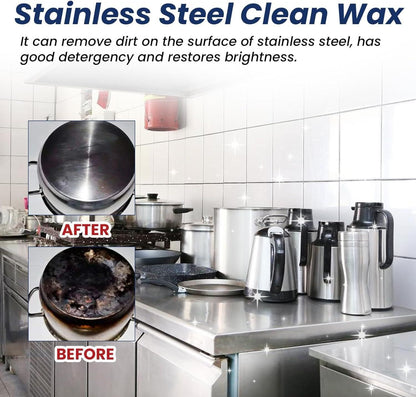 Stainless Steel Cleaning Wax
