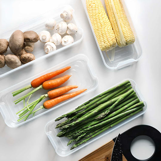 3 Layer Fridge Storage Boxes Fruit vegetable, Fridge Food Storage Containers