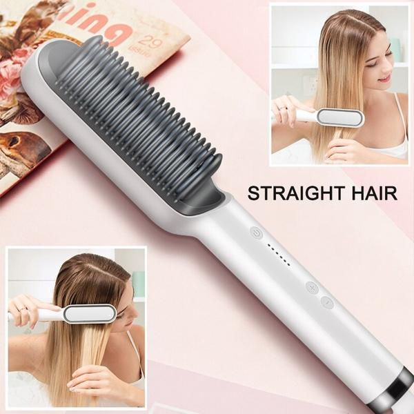 ✨Hair Straightener Comb Hair Straightening Brush
