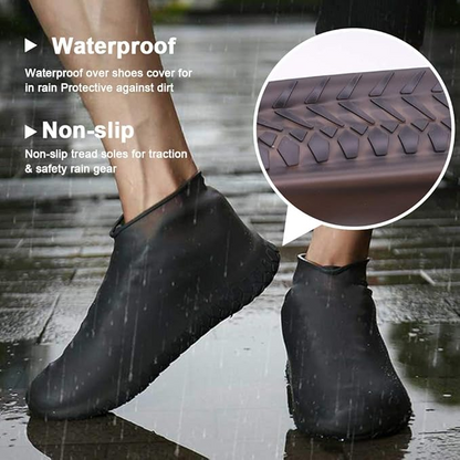 ☔Compact Automatic Open Close Lightweight Umbrella GET FREE Silicone Shoes Cover 😍