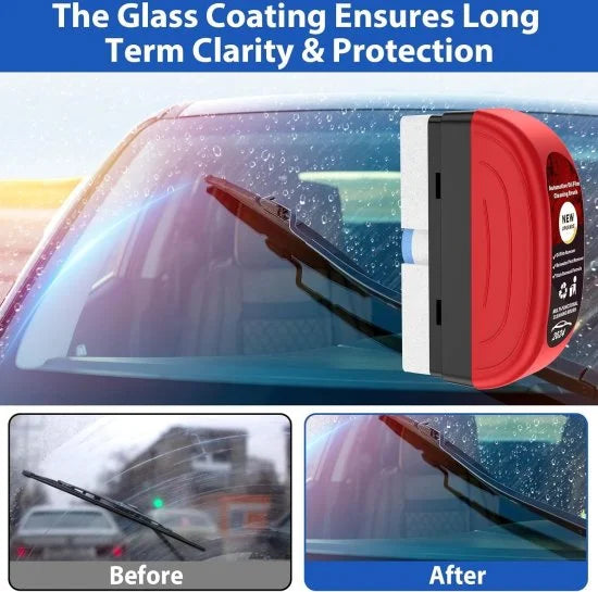 Car Glass Oil Film Cleaner Brush