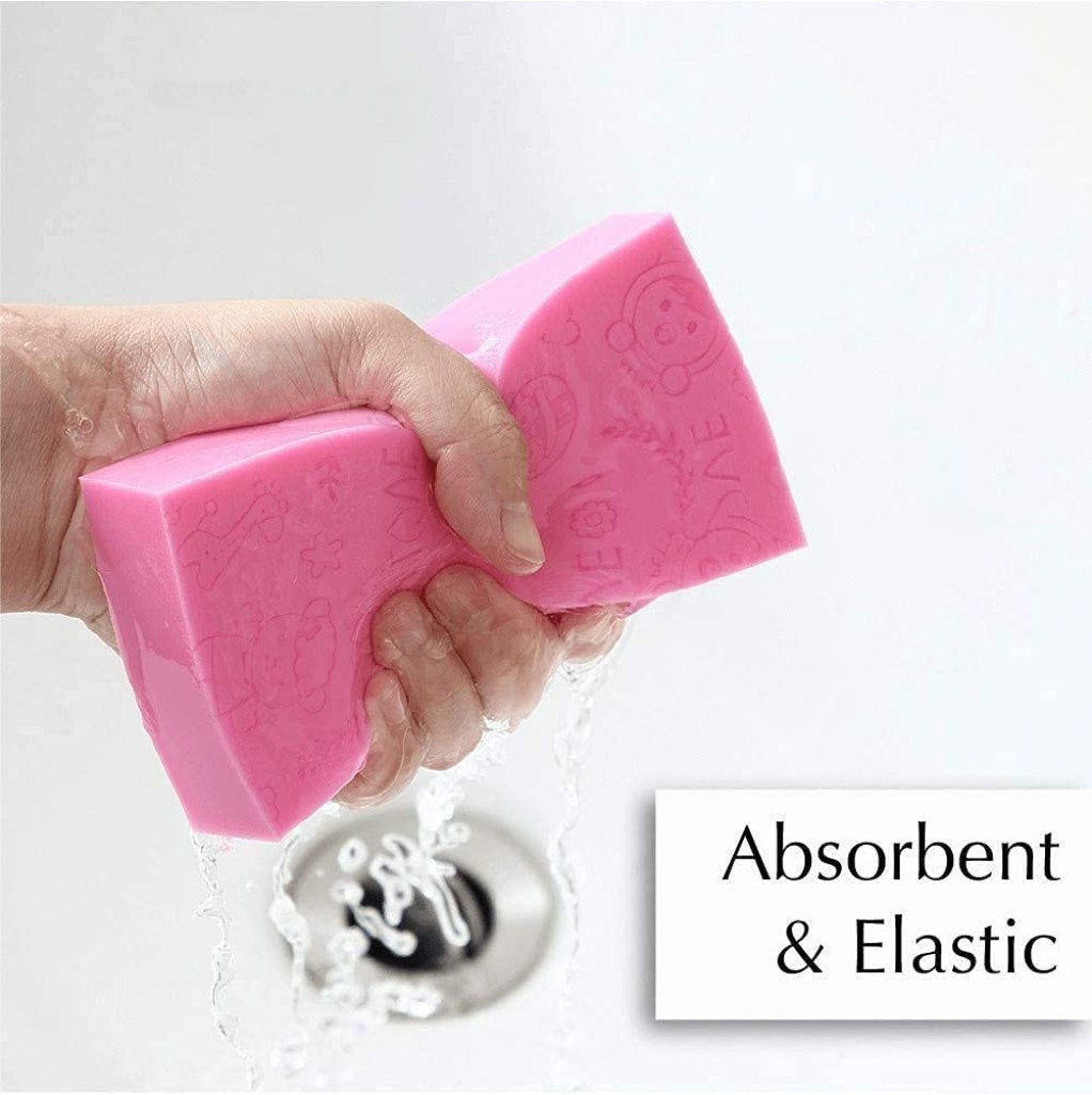 Bath Scrubber Sponge ( Pack of 3 )