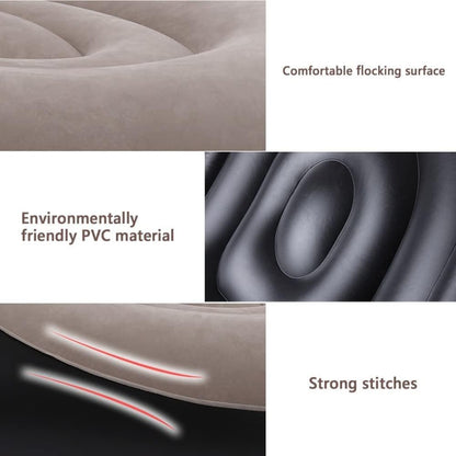 Inflatable Chair Lazy Sofa With Footrest