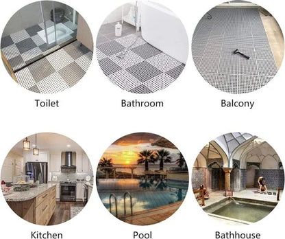 Interlocking Floor Mat For Bathroom