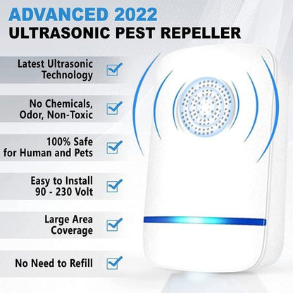 Pest Repeller- Ultrasonic Pest Repeller for Mosquito