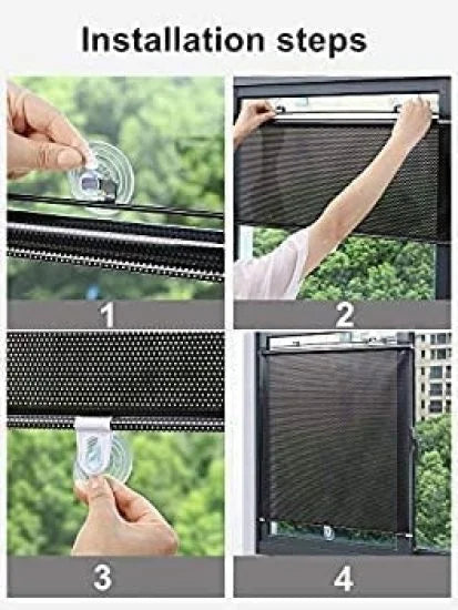 Portable Window Cover Curtain