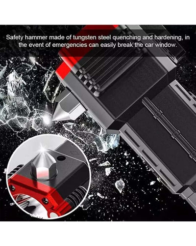 LED Torch - Hammer Torch LED Flashlight with Powerbank Charging.