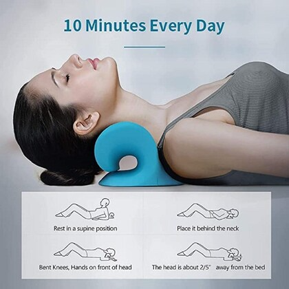 ✨ bclut Neck Relaxer | Cervical Pillow for Neck and Shoulder Pain